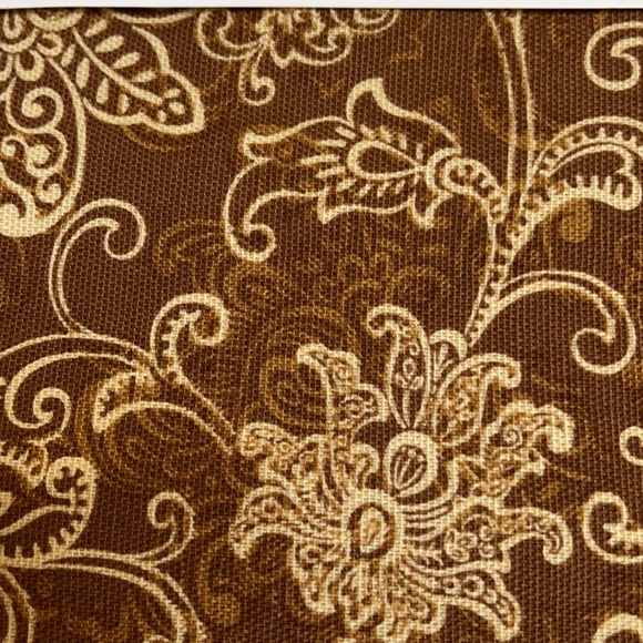 Waverly cotton fabric paisley floral print - Picture 5 of 5